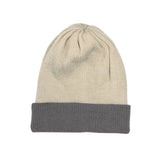 Alpaca Beanie - Reversible Ribbed