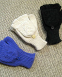 Cable Alpaca Glittens