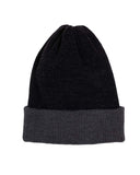 Alpaca Beanie - Reversible Ribbed