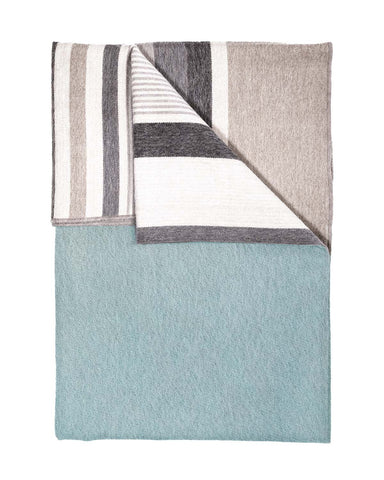 Alpaca Throw Blanket - Silverlake