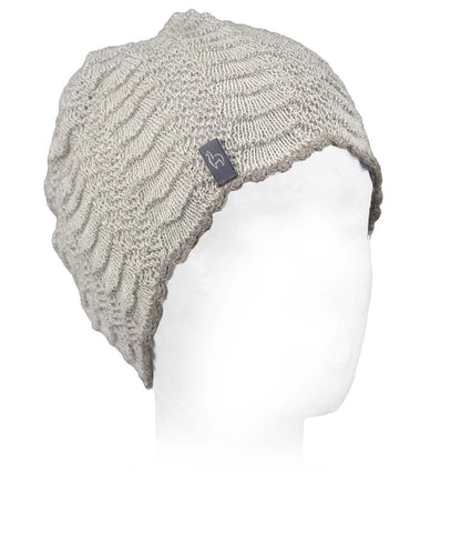 Alpaca Beanie Hat - Seashell