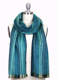 Alpaca Scarf - Blue-Tini