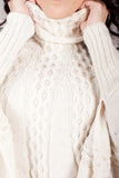 Baby Alpaca Sweater - Star Knit - Ivory