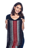 Multicolor Boucle Alpaca Scarf