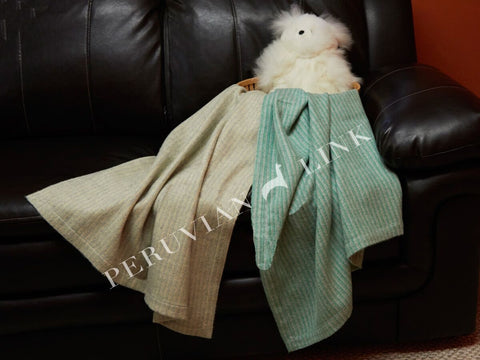 100% Baby Alpaca Baby Blanket