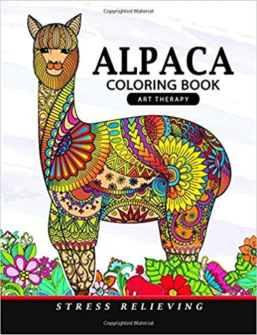 Alpaca Coloring Book