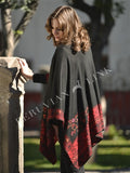 Corazon Reversible Alpaca Ruana