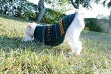 Indigo Teal Dog Sweater