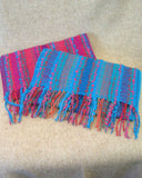 Multicolor Boucle Alpaca Scarf