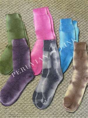 Hand Tye Dye Outdoor Socks