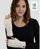 Autumn Alpaca Fingerless Gloves