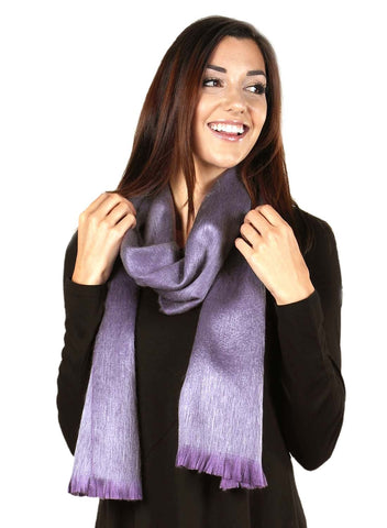 Alpaca Scarf - Lilac