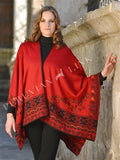Corazon Reversible Alpaca Ruana