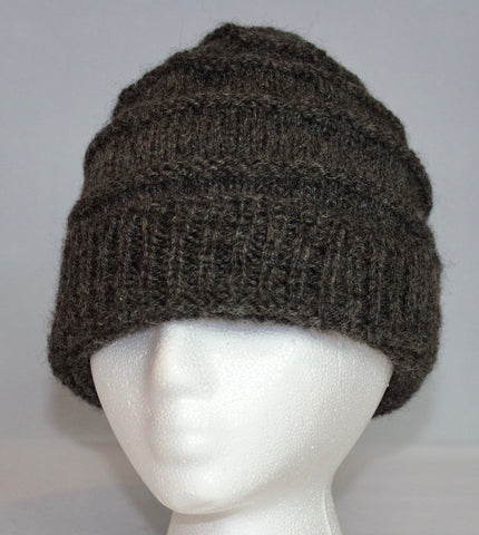 Hand Knit 100% Alpaca Unisex Hat