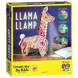 Creativity for Kids Llama Lamp Room Decor Craft Kit