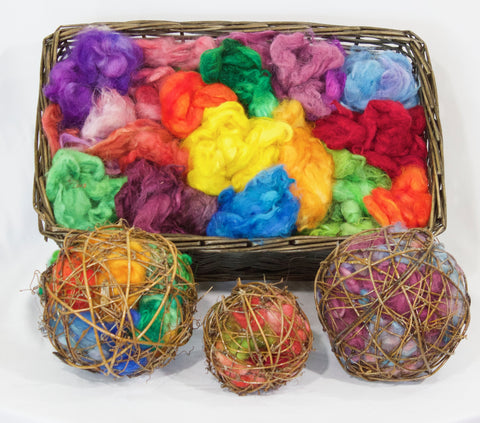 Alpaca Fiber Filled Nesting Balls