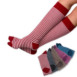Women's Alpaca Stripe Knee Sock