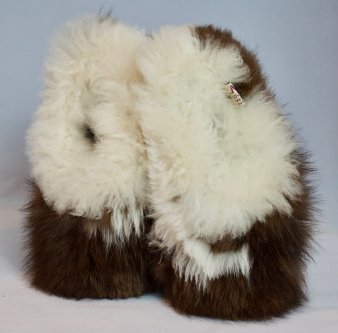 Baby n Kids Baby Alpaca and Merino Fleece Slippers - Ivory – Snuggles N  Cuddles